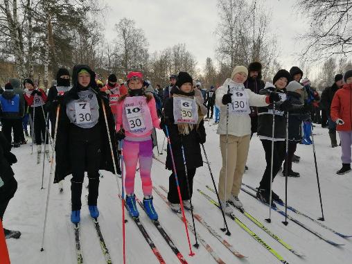 Городские соревнования по лыжным гонкам