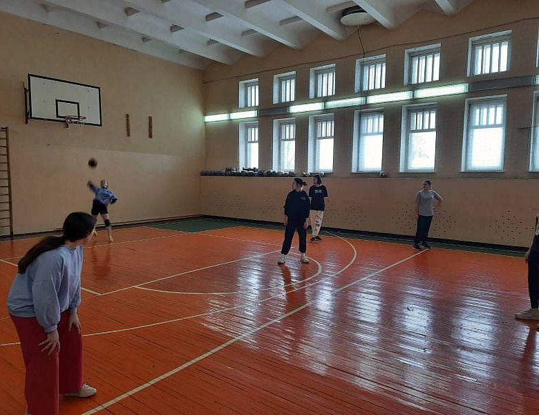 Праздник ГТО и соревнования по волейболу. 